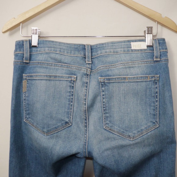 Paige Verdugo Ultra Skinny Mid Rise Jeans Size 30 - Picture 8 of 12